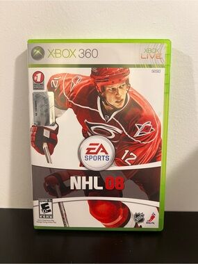 Microsoft Xbox 360 NHL 08 Video Game Tested
